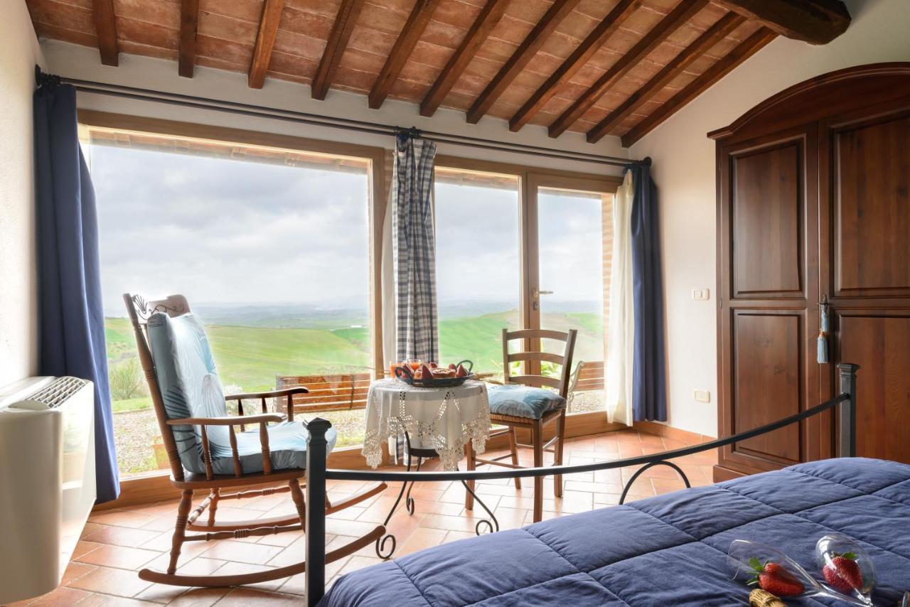 Agriturismo Le Crete - Appartamenti Asciano Exteriér fotografie