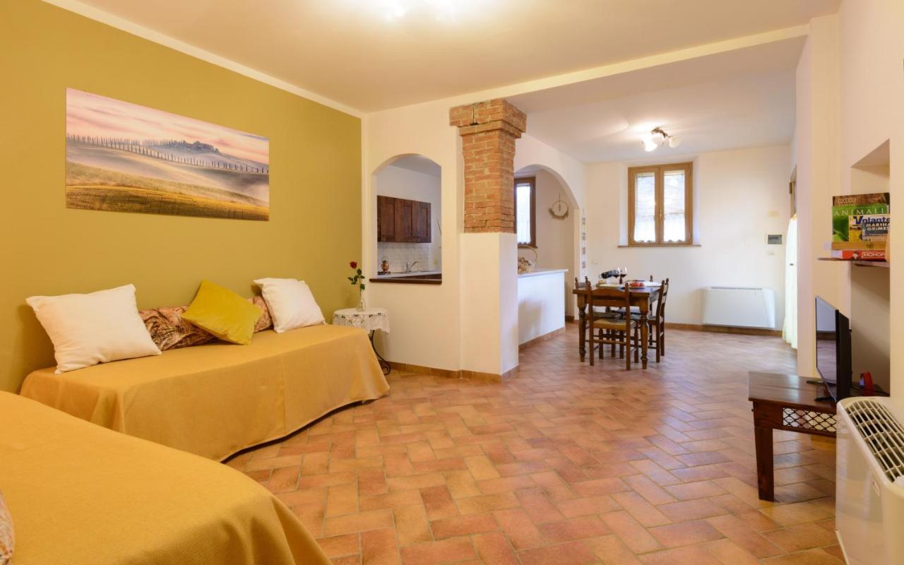 Agriturismo Le Crete - Appartamenti Asciano Exteriér fotografie