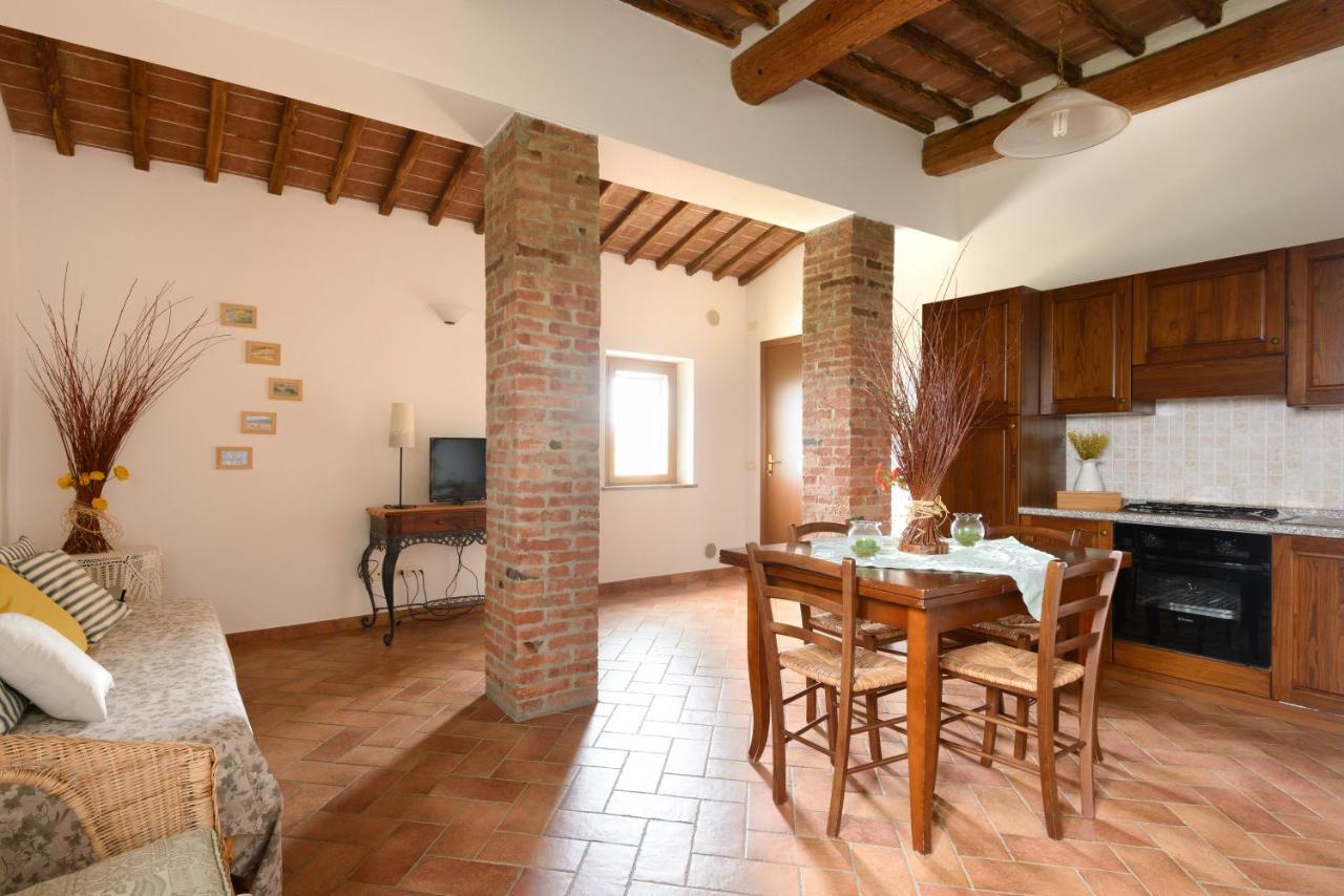 Agriturismo Le Crete - Appartamenti Asciano Exteriér fotografie