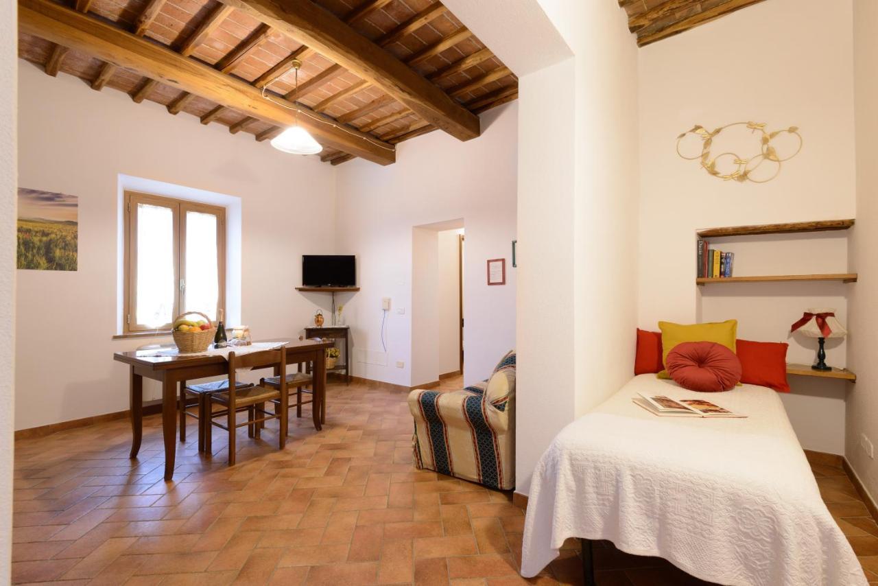 Agriturismo Le Crete - Appartamenti Asciano Exteriér fotografie