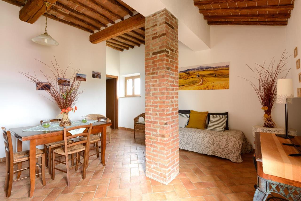 Agriturismo Le Crete - Appartamenti Asciano Exteriér fotografie