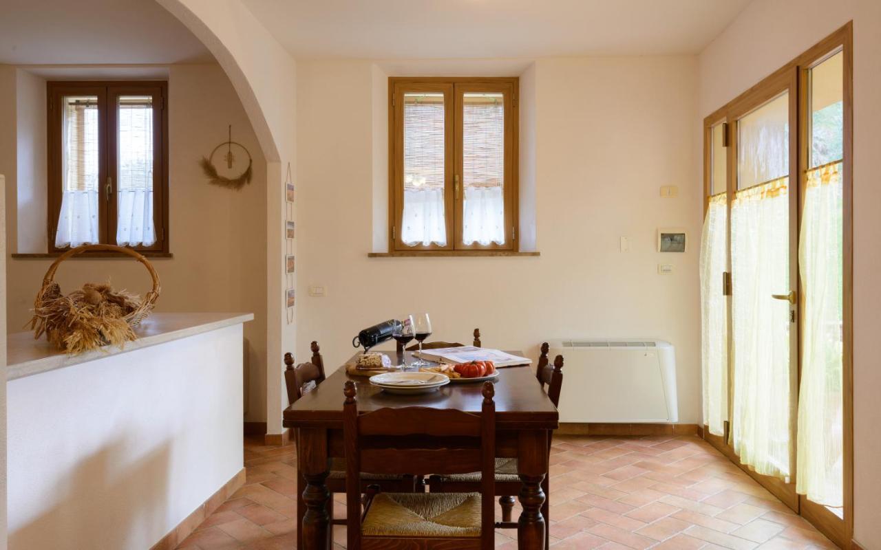 Agriturismo Le Crete - Appartamenti Asciano Exteriér fotografie