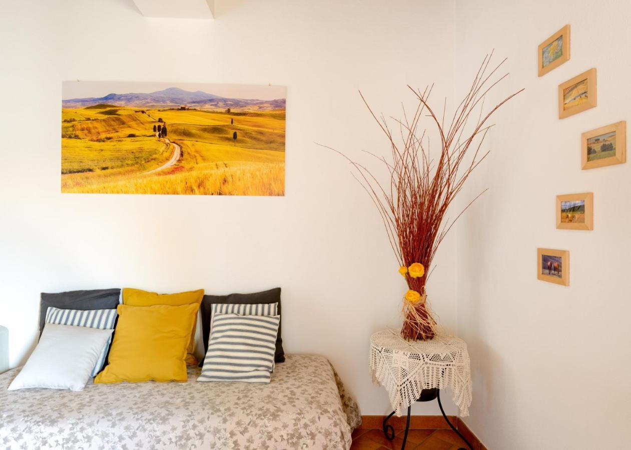 Agriturismo Le Crete - Appartamenti Asciano Exteriér fotografie