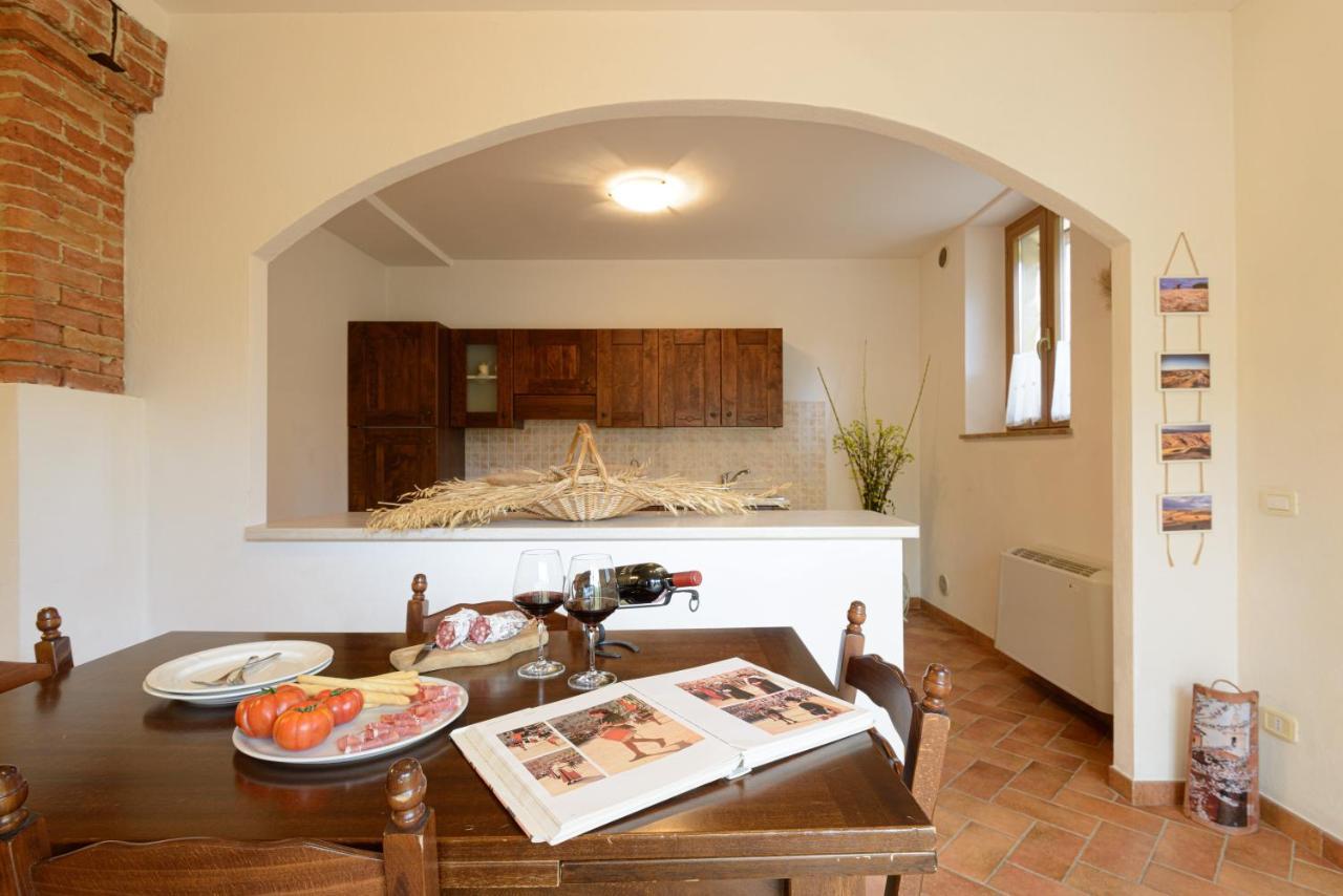 Agriturismo Le Crete - Appartamenti Asciano Exteriér fotografie