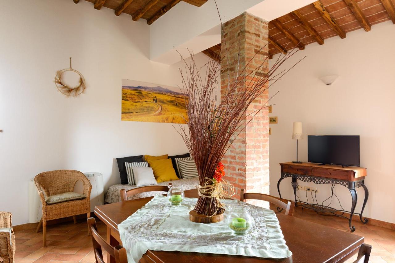 Agriturismo Le Crete - Appartamenti Asciano Exteriér fotografie