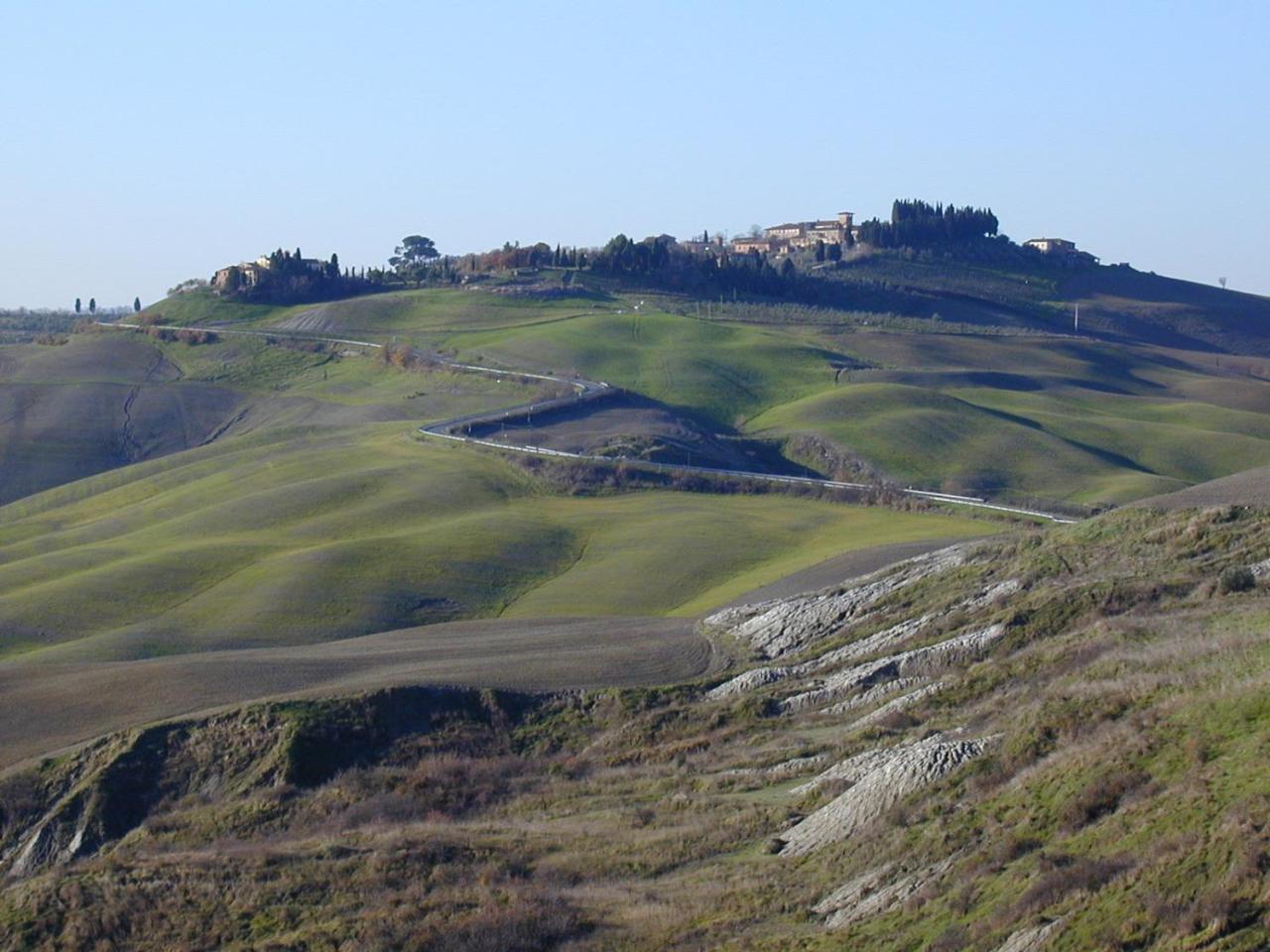 Agriturismo Le Crete - Appartamenti Asciano Exteriér fotografie